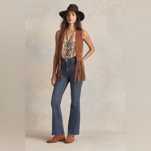 Abercrombie & Fitch Womens High Rise Vintage Flare Jeans Size 28/6 Medium Wash